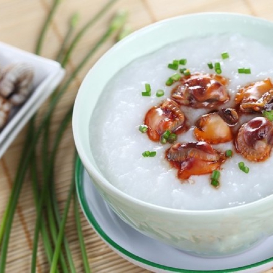 cháo sò điệp