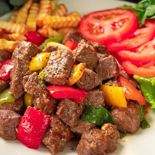 Bò lúc lắc khoai tây